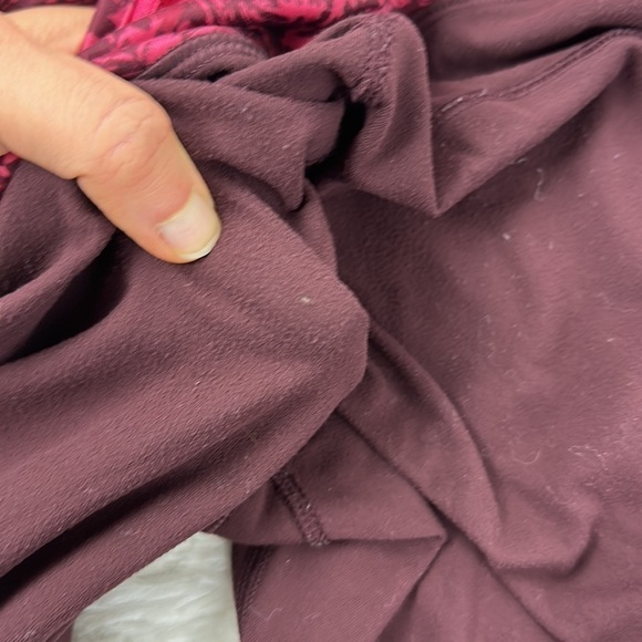 Lululemon Speed Tight Bordeaux Drama Mountain Peaks Bon Bon Bordea - Picture 7 of 8